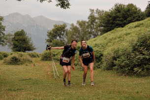 coureurs lors d'un trail