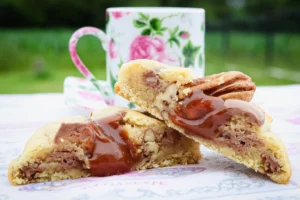 cookies avec son caramel fondant